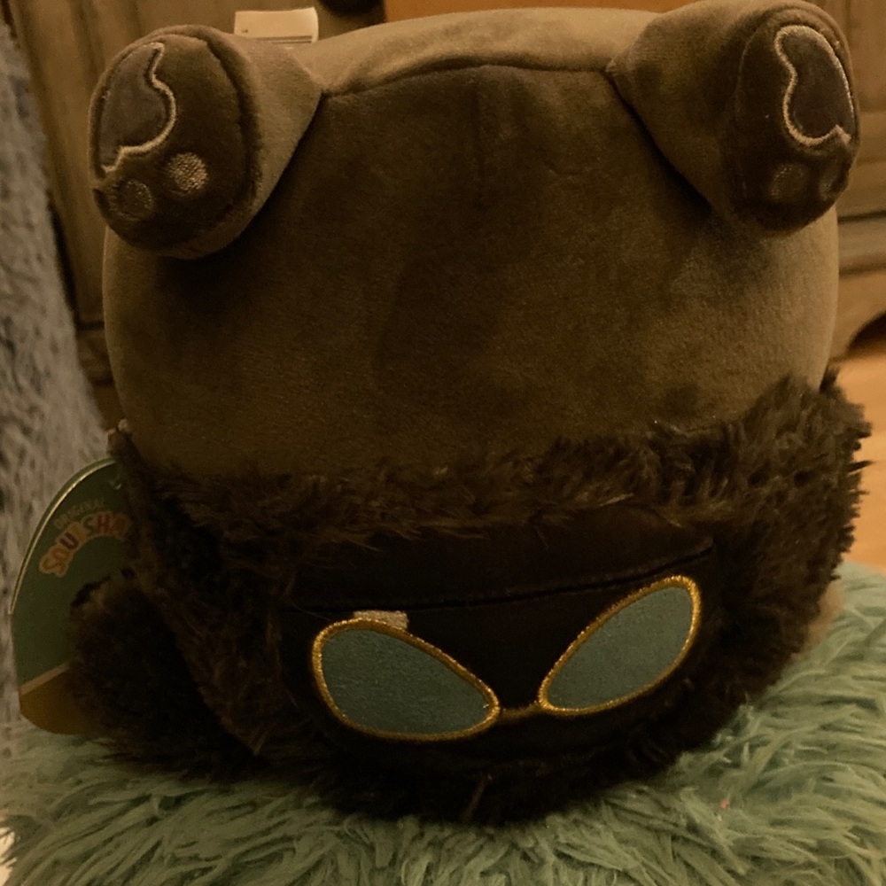 Squishmallows Brown and Black Stuffed Animal